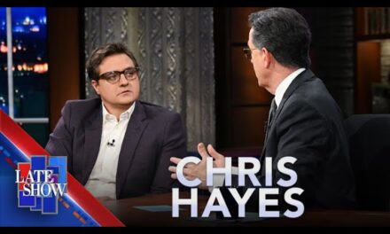 Chris Hayes Reveals the GOP’s Fascination with Russia on “The Late Show” with Stephen Colbert