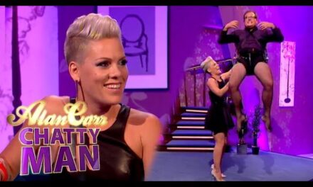 Pink Wows with Aerial Gymnastics on Alan Carr: Chatty Man Talk Show
