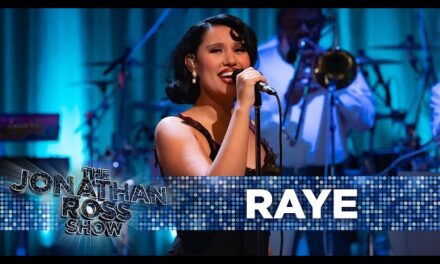 RAYE Delivers Exhilarating Performance of “Worth It” on The Jonathan Ross Show
