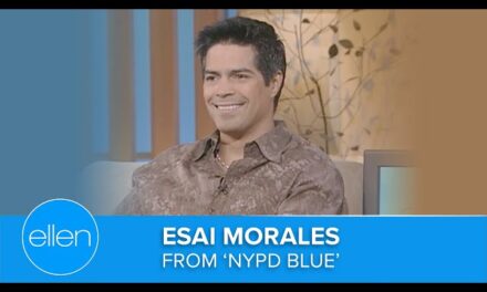 Esai Morales Talks Retirement, Representation, and Early Beginnings on The Ellen Degeneres Show