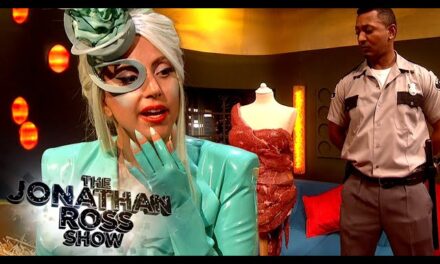 Lady Gaga Surprises Jonathan Ross with a Birthday Gift on The Jonathan Ross Show