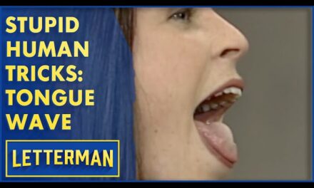 Jaw-Dropping Talents Unveiled: Extraordinary Tongue Trick & Mesmerizing Basketball Skills on David Letterman’s Talk Show