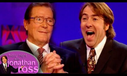 Sir Roger Moore Shares Entertaining Anecdotes and Career Highlights on “Friday Night With Jonathan Ross