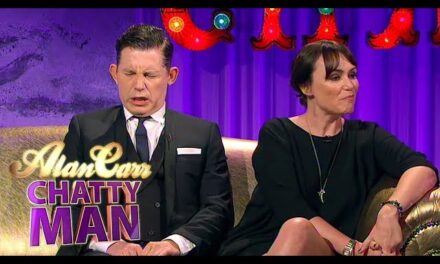 Lee Evans and Keeley Hawes Leave Alan Carr’s Audience in Stitches on Chatty Man