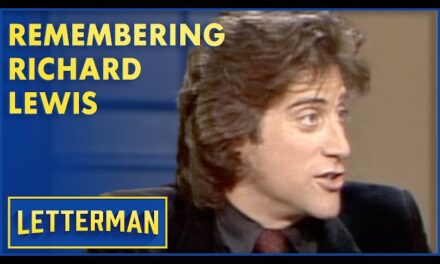 Richard Lewis Opens Up About Hypochondria and Posture Challenges on David Letterman Show