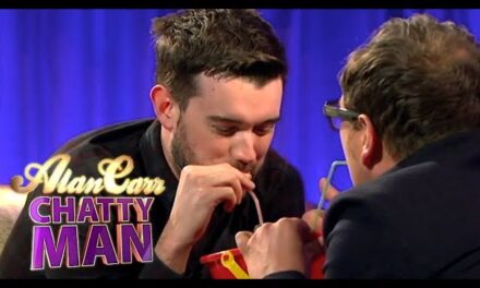 Comedian Jack Whitehall Takes the Alan Carr Gin & Tonic Challenge on “Chatty Man