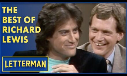 Hilarious and Candid Interview: Richard Lewis on David Letterman’s Talk Show