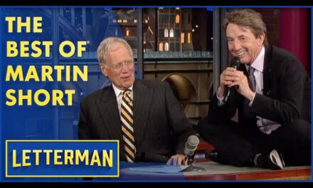 Martin Short Leaves Audience in Stitches on David Letterman’s Talk Show
