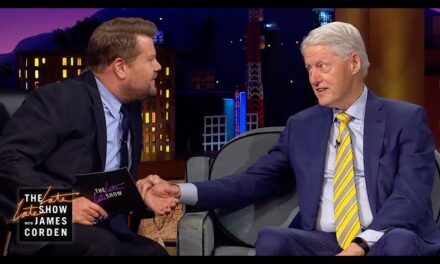 Bill Clinton Talks Clinton Global Initiative and Aliens on The Late Late Show