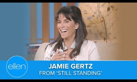 Actress Jamie Gertz Shares Hilarious Family Vacation Stories on The Ellen Show