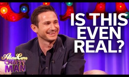 Frank Lampard discusses football career, children’s books, and inclusivity on “Alan Carr: Chatty Man