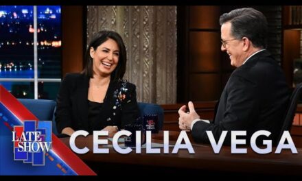 Cecilia Vega Talks News Reporting and White House Confrontation on The Late Show with Stephen Colbert