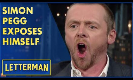Simon Pegg Reveals Embarrassing Family Video Mishap on Letterman’s Talk Show