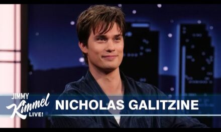 Nicholas Galitzine Talks “The Idea of You” and His Greek Roots on Jimmy Kimmel Live