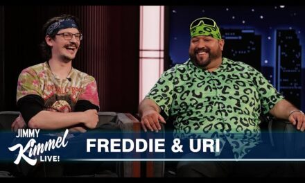 Freddie and Uri Bring Hilarious Friendship and Cannabis Enthusiasm to Jimmy Kimmel Live