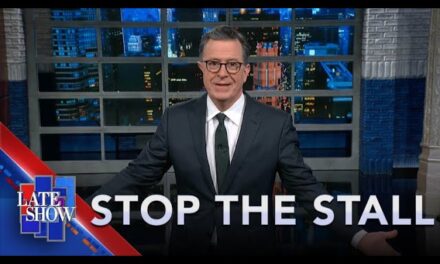 Late Show’s Stephen Colbert Hilariously Roasts Trump’s Trial Drama and Truth Social’s Woes