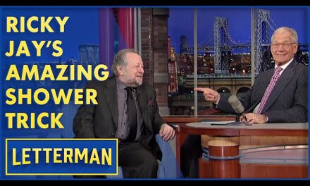 Renowned Magician Ricky Jay Mesmerizes with Shower Trick on David Letterman Show