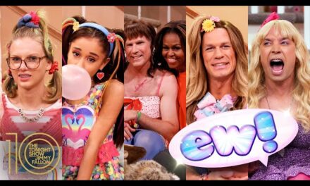 Hilarious ‘Ew!’ Game on The Tonight Show Features Taylor Swift, Ariana Grande, and Michelle Obama