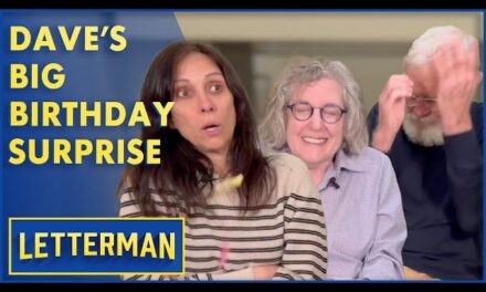 David Letterman’s Birthday Surprise: Laughter, Heartwarming Moments, and a Peach Cherry Pie!