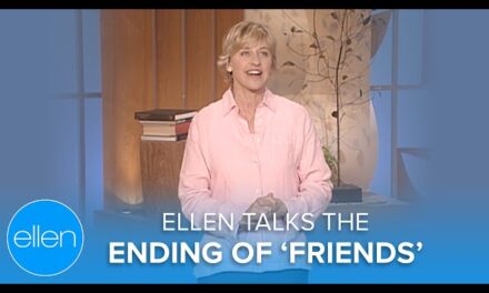 Ellen Degeneres Fondly Recalls the Ending of “Friends” in Recent Talk Show Episode