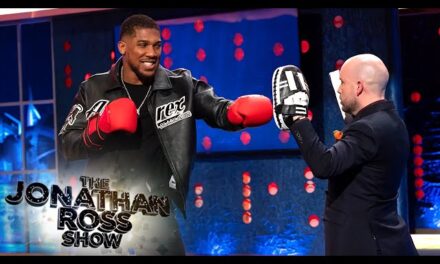 Comedian Tom Allen Receives Boxing Tips from Anthony Joshua on The Jonathan Ross Show