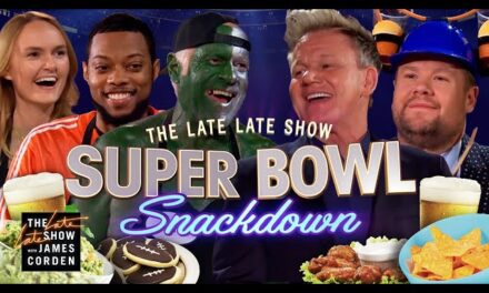 Gordon Ramsay Judges Hilarious Super Bowl Snacks on ‘The Late Late Show with James Corden’