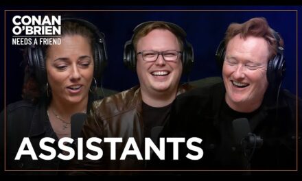Conan O’Brien’s Hilarious Banter with Voiceless Assistant and Temporary Replacement