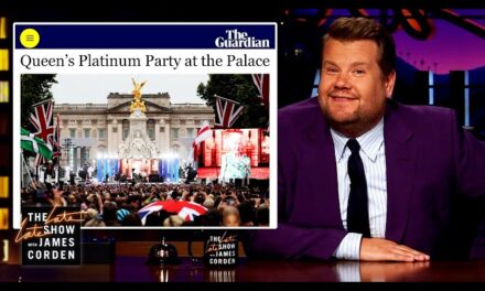 James Corden Talks COVID Battle and Queen Elizabeth’s Platinum Jubilee on ‘The Late Late Show’