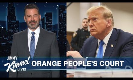 Jimmy Kimmel Expresses Concerns About Trump Trial, Mocks Orange Appearance & Laura Trump’s Music