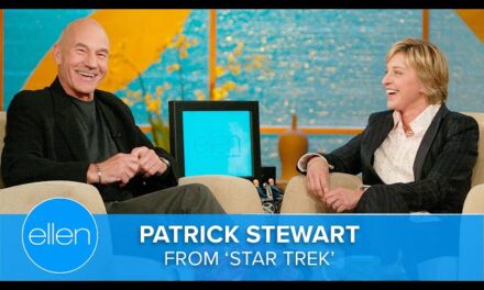Sir Patrick Stewart Charms Ellen with Tales of Borrowers, Martinis, and Bald Heads