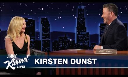 Kirsten Dunst Talks Children’s Behavior and Latest Film on “Jimmy Kimmel Live
