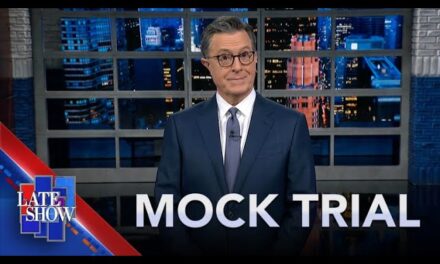 Stephen Colbert Reacts to Mayorkas Impeachment Trial and Trump’s Hush Money Trial