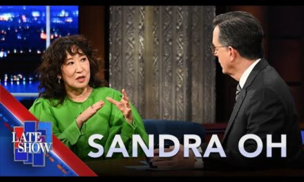 Sandra Oh Opens Up About Her Love for Comedy and Upcoming Film on The Late Show