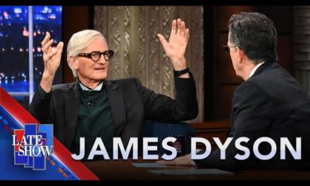 James Dyson Takes The Late Show by Storm with His Latest Inventions