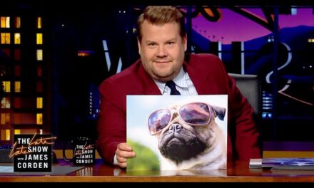 The Late Late Show with James Corden” Delights Audience with Dogs in Sunglasses Segment