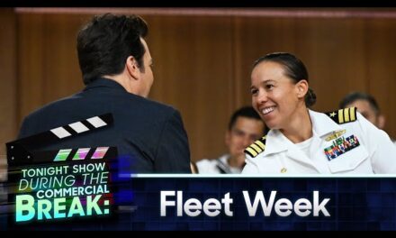 Jimmy Fallon’s Hilarious Navy Story and Heartwarming Moments with Fleet Week Audience