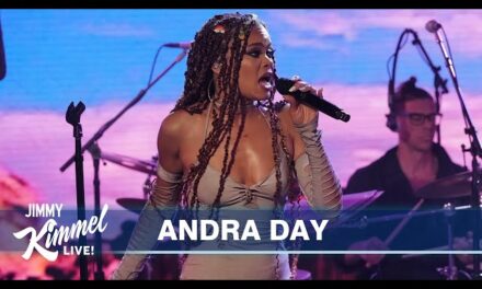 Andra Day Mesmerizes with Powerful Performance on Jimmy Kimmel Live