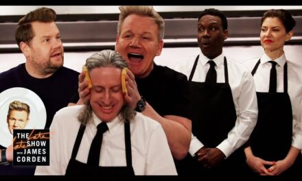 Gordon Ramsay Fooled into Opening Restaurant with James Corden on “The Late Late Show