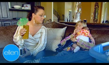 Ellen Degeneres Surprises Leah Remini at Her House for an Impromptu Hangout Session