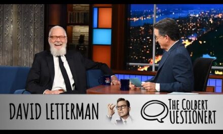 David Letterman Reveals Childhood Sandwich, Fear of Wolverines, and More on The Late Show with Stephen Colbert