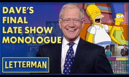 David Letterman Delivers Emotional Farewell in Final Monologue on “The Late Show