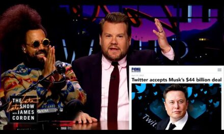 Elon Musk Makes $44 Billion Bid to Take Twitter Private on The Late Late Show with James Corden