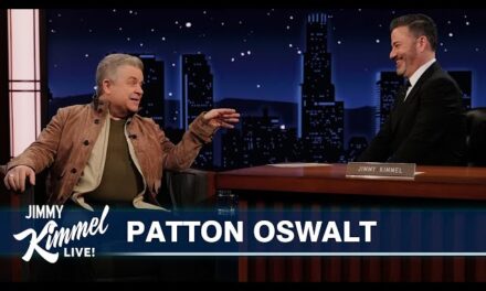 Patton Oswalt Talks “Parks & Recreation” Filibuster and New Game Show on “Jimmy Kimmel Live