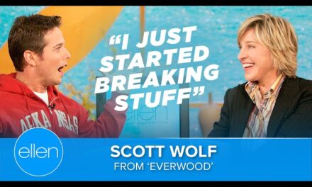 Scott Wolf Charms Audience with Funny Anecdotes and Talks About Everwood on The Ellen Degeneres Show
