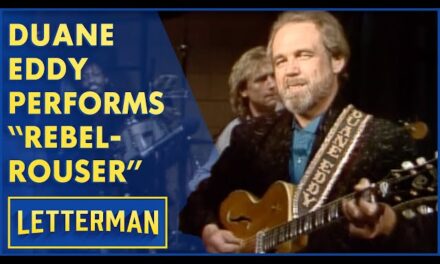 Legendary Guitarist Duane Eddy Gives Electrifying Performance on David Letterman’s Talk Show