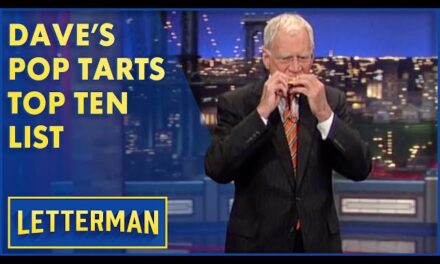 David Letterman’s Hilarious Discussion About Pop Tarts on His Talk Show