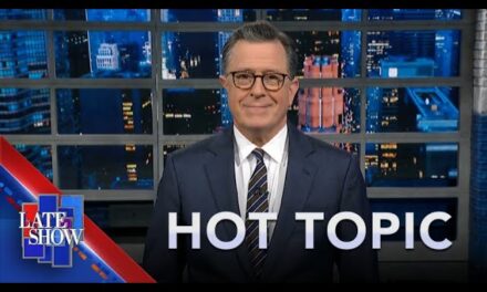 Stephen Colbert’s Hilarious Rundown of Hot Weather, Fake Grill Photos, and Biden’s Immigration Policy