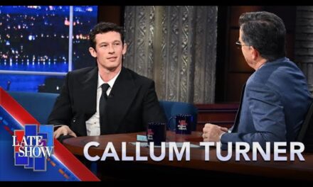 Callum Turner Talks Masters of the Air, Daniel Day-Lewis, and Obscure Movies on The Late Show