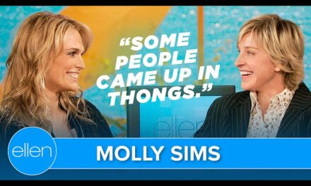 Molly Sims Joins Ellen Degeneres on “The Ellen Degeneres Show” for Lively Interview