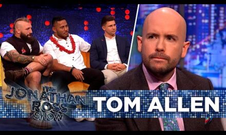 Comedian Tom Allen Shares Hilarious Stories and Personal Insight on The Jonathan Ross Show